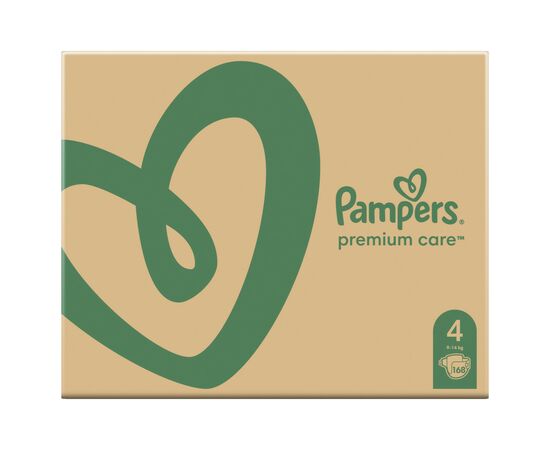 Подгузник Pampers Premium Care Maxi Размер 4 (9-14 кг) 168 шт (8001090379511), изображение 2