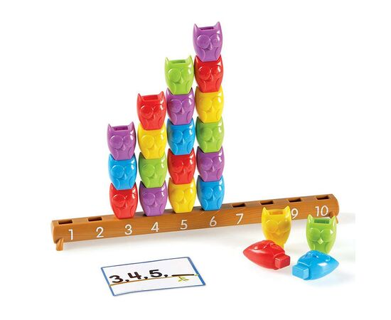 Развивающая игрушка Learning Resources Совиная линейка (LER7732), изображение 3 Развивающая игрушка Learning Resources Совиная линейка (LER7732), изображение 3