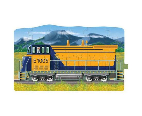 Пазл Melissa&Doug Мега, 4 в 1 "Поезд", 96 элементов (MD8910), изображение 2 Пазл Melissa&Doug Мега, 4 в 1 "Поезд", 96 элементов (MD8910), изображение 2