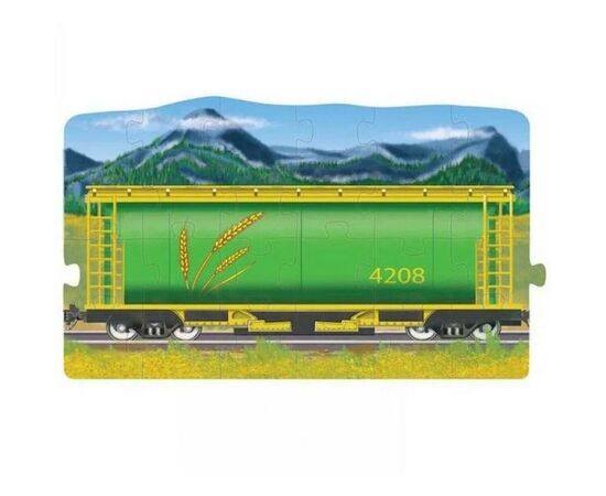 Пазл Melissa&Doug Мега, 4 в 1 "Поезд", 96 элементов (MD8910), изображение 4 Пазл Melissa&Doug Мега, 4 в 1 "Поезд", 96 элементов (MD8910), изображение 4