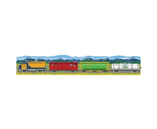 Пазл Melissa&Doug Мега, 4 в 1 "Поезд", 96 элементов (MD8910)