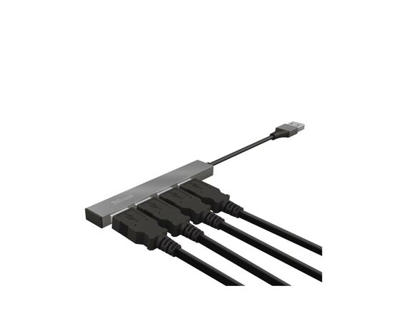 Концентратор Trust Halyx Aluminium 4-Port Mini USB Hub (23786_TRUST), изображение 2 Концентратор Trust Halyx Aluminium 4-Port Mini USB Hub (23786_TRUST), изображение 2