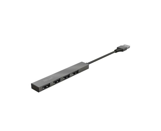 Концентратор Trust Halyx Aluminium 4-Port Mini USB Hub (23786_TRUST), изображение 3 Концентратор Trust Halyx Aluminium 4-Port Mini USB Hub (23786_TRUST), изображение 3