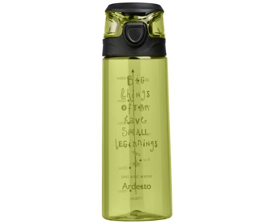 Пляшка для води Ardesto Big Things 700 мл Green (AR2206PG)