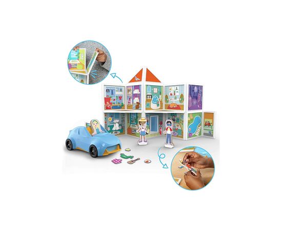 Игровой набор Melissa&Doug магнитный набор построек Наш дом (MD30650), изображение 2 Игровой набор Melissa&Doug магнитный набор построек Наш дом (MD30650), изображение 2