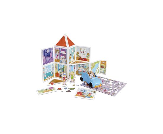 Игровой набор Melissa&Doug магнитный набор построек Наш дом (MD30650), изображение 3 Игровой набор Melissa&Doug магнитный набор построек Наш дом (MD30650), изображение 3