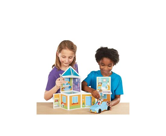 Игровой набор Melissa&Doug магнитный набор построек Наш дом (MD30650), изображение 5 Игровой набор Melissa&Doug магнитный набор построек Наш дом (MD30650), изображение 5