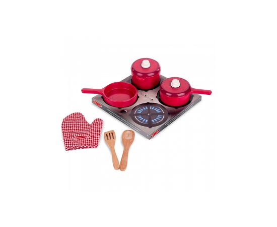 Игровой набор Melissa&Doug деревянной посуды (MD12610), изображение 3 Игровой набор Melissa&Doug деревянной посуды (MD12610), изображение 3