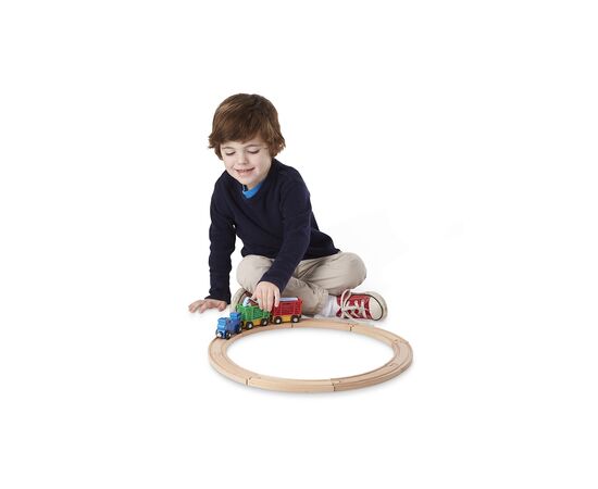 Игровой набор Melissa&Doug деревянный "Поезд с животными" (MD10644), изображение 3