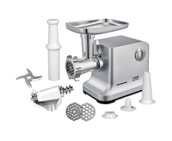 Мясорубка HEINNER MG-2100SS, изображение 3 Мясорубка HEINNER MG-2100SS, изображение 3