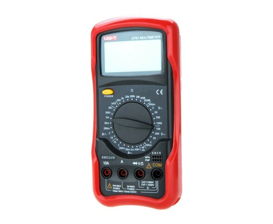 Цифровий мультиметр UNI-T UT51, зображення 3 Цифровий мультиметр UNI-T UT51, зображення 3
