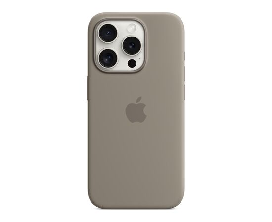 Чохол до мобільного телефона Apple iPhone 15 Pro Silicone Case with MagSafe Clay (MT1E3ZM/A), зображення 3 Чохол до мобільного телефона Apple iPhone 15 Pro Silicone Case with MagSafe Clay (MT1E3ZM/A), зображення 3