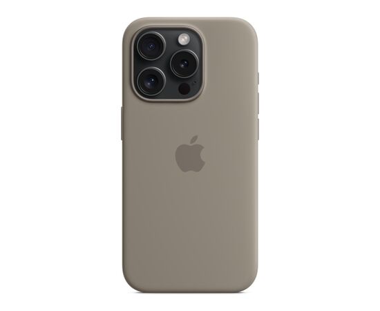 Чохол до мобільного телефона Apple iPhone 15 Pro Silicone Case with MagSafe Clay (MT1E3ZM/A), зображення 4 Чохол до мобільного телефона Apple iPhone 15 Pro Silicone Case with MagSafe Clay (MT1E3ZM/A), зображення 4