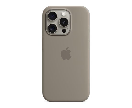 Чохол до мобільного телефона Apple iPhone 15 Pro Silicone Case with MagSafe Clay (MT1E3ZM/A)