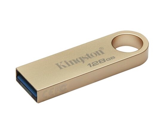USB флеш накопитель Kingston 128GB DataTraveler SE9 G3 Gold USB 3.2 (DTSE9G3/128GB), изображение 2 USB флеш накопитель Kingston 128GB DataTraveler SE9 G3 Gold USB 3.2 (DTSE9G3/128GB), изображение 2