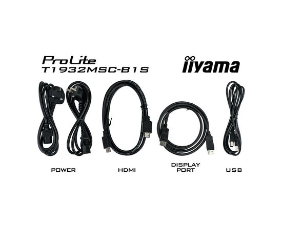 Монітор iiyama T1932MSC-B1S, зображення 10 Монітор iiyama T1932MSC-B1S, зображення 10