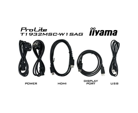 Монітор iiyama T1932MSC-W1SAG, зображення 12 Монітор iiyama T1932MSC-W1SAG, зображення 12