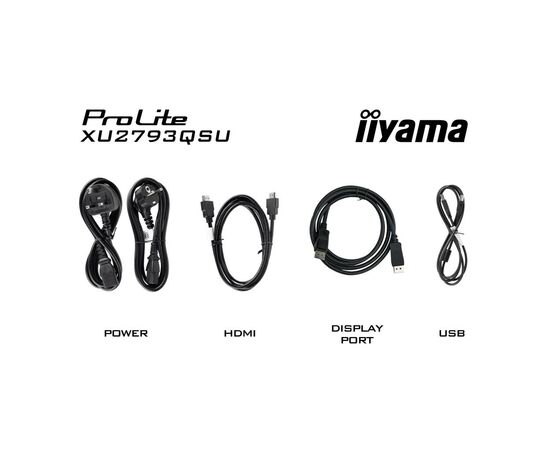Монітор iiyama XU2793QSU-B6, зображення 12 Монітор iiyama XU2793QSU-B6, зображення 12
