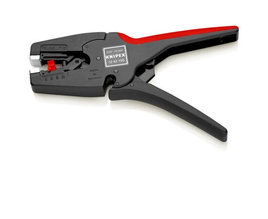 Съемник изоляции KNIPEX MultiStrip 10 (12 42 195), изображение 3 Съемник изоляции KNIPEX MultiStrip 10 (12 42 195), изображение 3