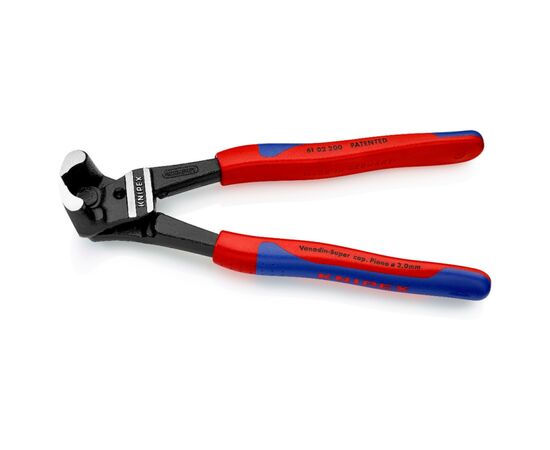 Кусачки KNIPEX торцевой (61 02 200), изображение 2 Кусачки KNIPEX торцевой (61 02 200), изображение 2