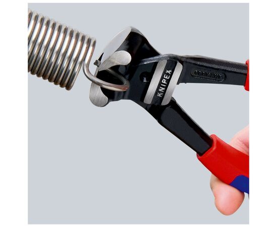 Кусачки KNIPEX торцевой (61 02 200), изображение 4 Кусачки KNIPEX торцевой (61 02 200), изображение 4