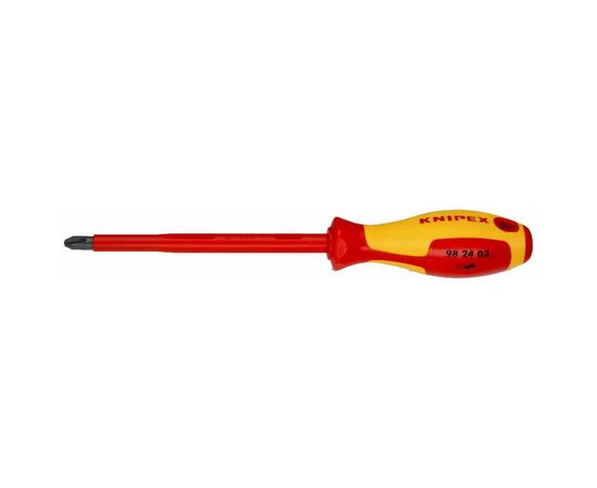 Отвертка KNIPEX для гвинтів з хрестовим шліцом Phillips (98 24 03)