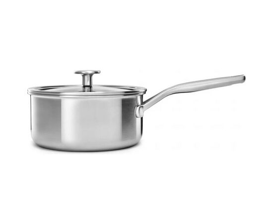 Ковш KitchenAid MSS 18 см 2,1 л з кришкою (CC003257-001), изображение 2 Ковш KitchenAid MSS 18 см 2,1 л з кришкою (CC003257-001), изображение 2
