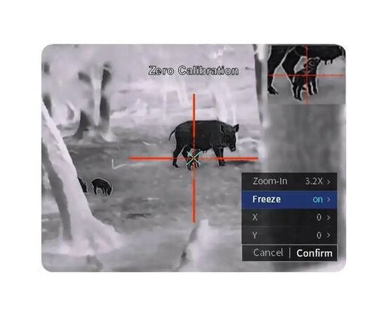 Тепловизионный прицел Guide TR650 3.5-28x 640x480 3300м (TR650), изображение 5 Тепловизионный прицел Guide TR650 3.5-28x 640x480 3300м (TR650), изображение 5