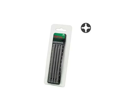 Набір біт Toptul 1/4" 100мм PH2 4шт (FSIB0802G)