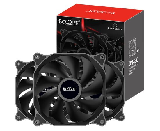 Кулер для корпуса PcСooler DN 120 3 in 1, изображение 6 Кулер для корпуса PcСooler DN 120 3 in 1, изображение 6