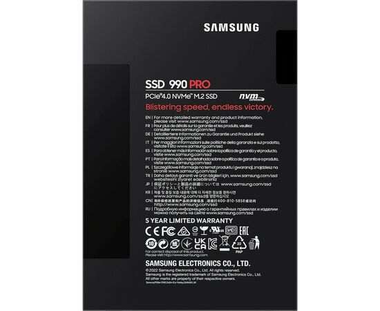 Накопитель SSD M.2 2280 4TB Samsung (MZ-V9P4T0BW), изображение 6 Накопитель SSD M.2 2280 4TB Samsung (MZ-V9P4T0BW), изображение 6