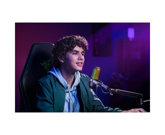 Микрофон Razer Seiren V3 Chroma (RZ19-05060100-R3M1), изображение 10 Микрофон Razer Seiren V3 Chroma (RZ19-05060100-R3M1), изображение 10