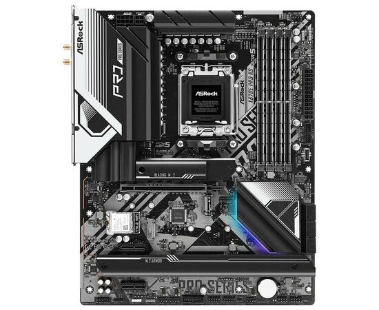 Материнская плата ASRock X670E PRO RS, изображение 2 Материнская плата ASRock X670E PRO RS, изображение 2