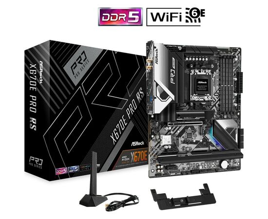 Материнская плата ASRock X670E PRO RS, изображение 7 Материнская плата ASRock X670E PRO RS, изображение 7