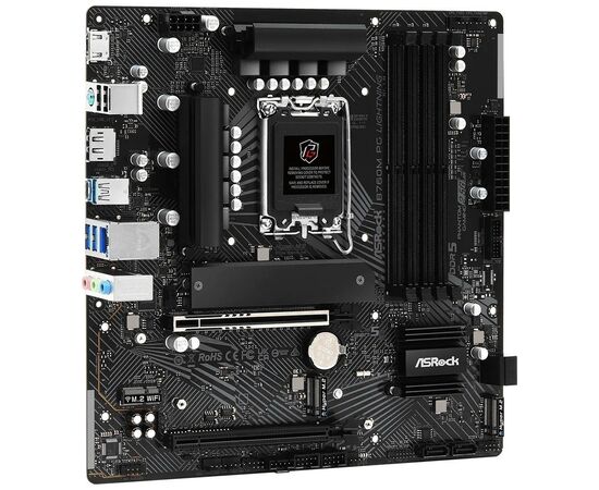 Материнская плата ASRock B760M PG LIGHTNING, изображение 4 Материнская плата ASRock B760M PG LIGHTNING, изображение 4