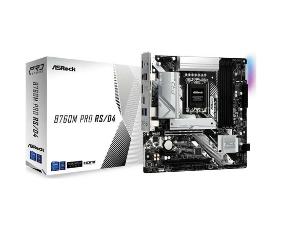 Материнская плата ASRock B760M PRO RS/D4, изображение 6 Материнская плата ASRock B760M PRO RS/D4, изображение 6