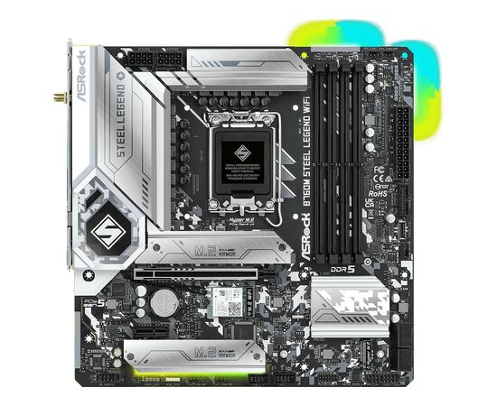 Материнская плата ASRock B760M STEEL LEGEND WIFI