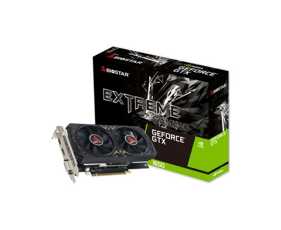 Видеокарта GeForce GTX1650 4096Mb Biostar (VN1656XF41), изображение 3 Видеокарта GeForce GTX1650 4096Mb Biostar (VN1656XF41), изображение 3