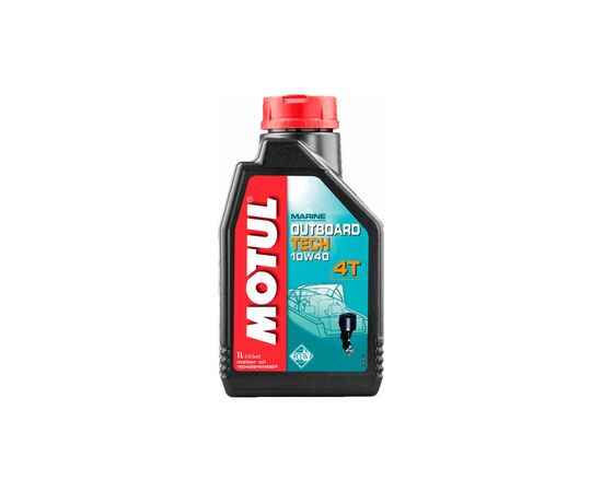 Моторна олива MOTUL 4T Outboard Tech 10W40 1 л (852211)