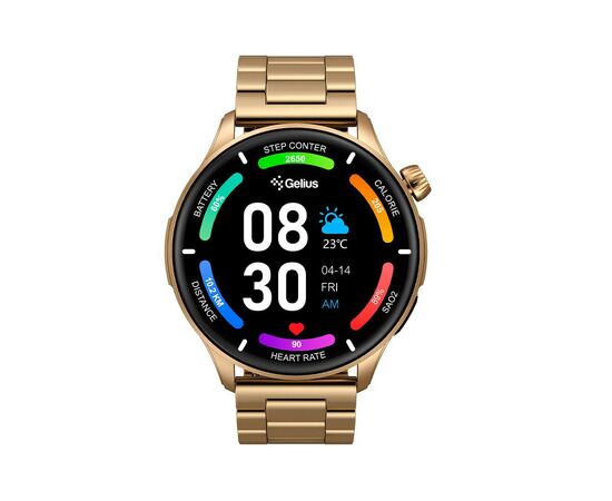 Смарт-часы Gelius Pro GP-SW010 (Amazwatch GT3) Bronze Gold (2099900942570), изображение 5 Смарт-часы Gelius Pro GP-SW010 (Amazwatch GT3) Bronze Gold (2099900942570), изображение 5