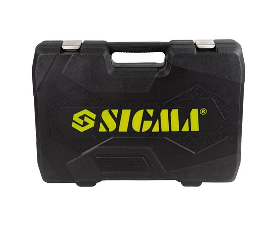 Набор инструментов Sigma насадок торцевых и бит 1/4", 3/8", 1/2" 216шт CrV (6003841), изображение 5 Набор инструментов Sigma насадок торцевых и бит 1/4", 3/8", 1/2" 216шт CrV (6003841), изображение 5