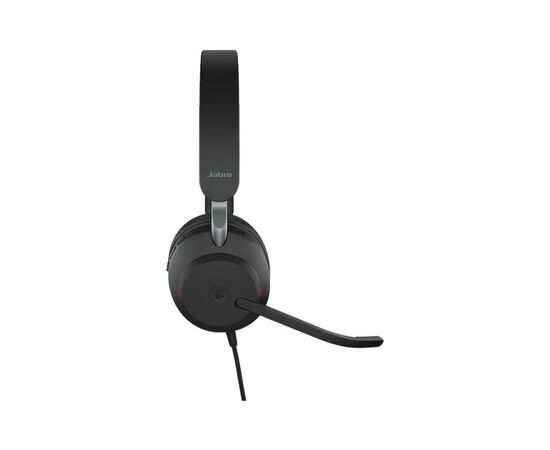 Наушники Jabra Evolve2 40 SE MS Stereo USB-A (24189-999-999), изображение 5 Наушники Jabra Evolve2 40 SE MS Stereo USB-A (24189-999-999), изображение 5