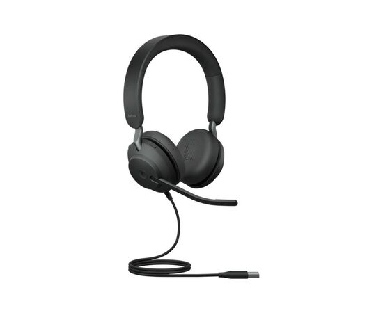 Наушники Jabra Evolve2 40 SE MS Stereo USB-A (24189-999-999), изображение 6 Наушники Jabra Evolve2 40 SE MS Stereo USB-A (24189-999-999), изображение 6