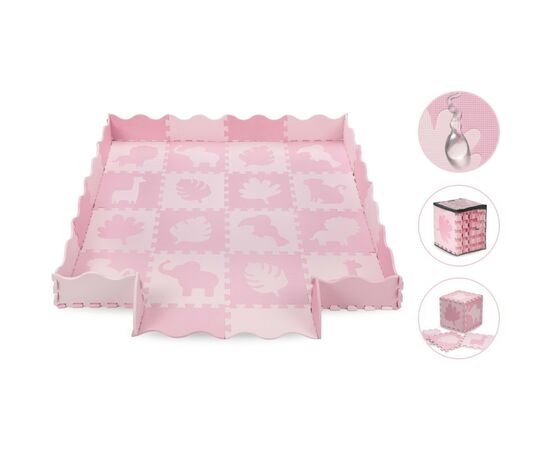 Детский коврик MoMi пазл Zawi 150 х 150 см Pink (MAED00012), изображение 5 Детский коврик MoMi пазл Zawi 150 х 150 см Pink (MAED00012), изображение 5