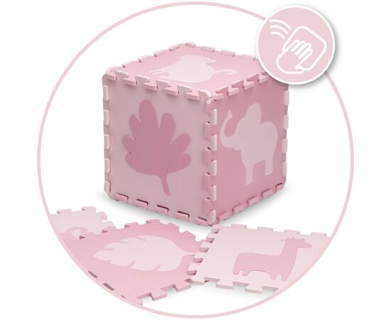 Детский коврик MoMi пазл Zawi 150 х 150 см Pink (MAED00012), изображение 7 Детский коврик MoMi пазл Zawi 150 х 150 см Pink (MAED00012), изображение 7