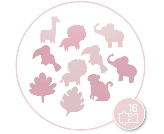 Детский коврик MoMi пазл Zawi 150 х 150 см Pink (MAED00012), изображение 8 Детский коврик MoMi пазл Zawi 150 х 150 см Pink (MAED00012), изображение 8