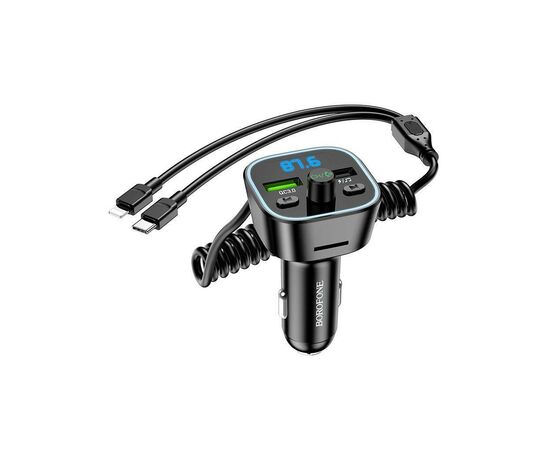 FM модулятор BOROFONE BC45, Black, Box (BC45)