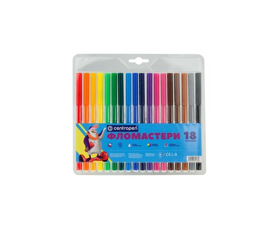 Фломастеры Centropen 7790/18 Washable, 18 colors (7790/18 ТП)