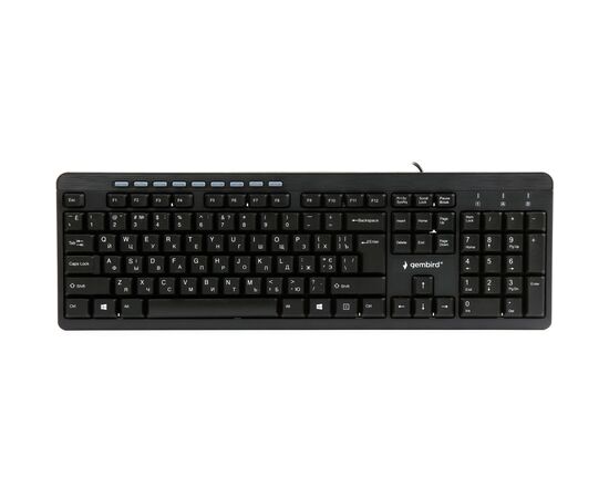Клавиатура Gembird KB-UM-106-UA USB Black (KB-UM-106-UA)