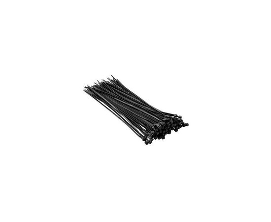 Стяжка Top Tools напівпрозора, 2.5x200 мм, пластик, 100 шт. (44E958)